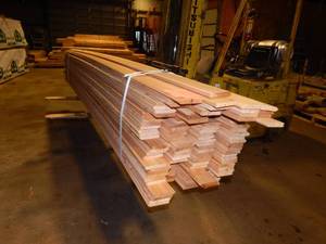 lot 27 image: 1 x 5 WP4 T&G Cedar Paneling (approx 1404 lineal feet)