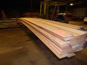 lot 28 image: 1 x 8 Cedar Rabbited Lap Siding (approx 1444 lineal feet)