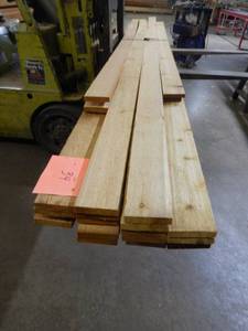 lot 34 image: 1 x 4 Western Red Cedar Trim Boards (approx 266 lineal feet)