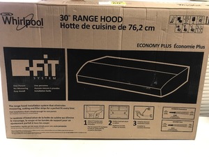 WhirlPool 30 Economy Plus Range Hood
