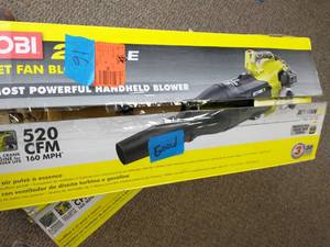Ryobi 2 Cycle gas jet fan blower