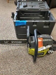 Ryobi 14in  2-Cycle Gas Chainsaw with Heavy-Duty Case