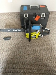 Ryobi 16 in. 37cc 2-Cycle Gas Chainsaw with Heavy-Duty Case