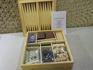 (D-3) 7-In-1 Board Game Set...