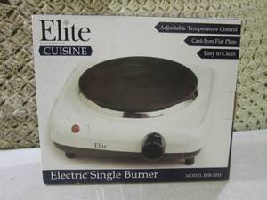 (F-0) Elite Cuisine Electric Single...