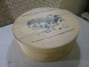 (D-3) Wood Cheese Container 15 x 5...