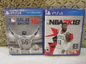 (EC1) 2 PS4 Games...