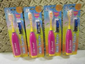 (EC1) Lot of 4 Kids Turbo Toothbrus...