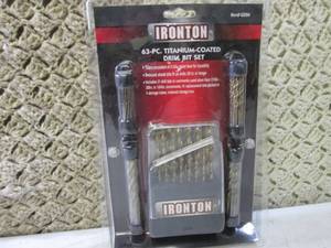 (E-1) 63pc Titanium Coated Drill Bi...