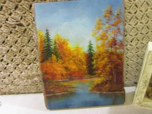 (FS) Hand Painted Oil Painting on W...