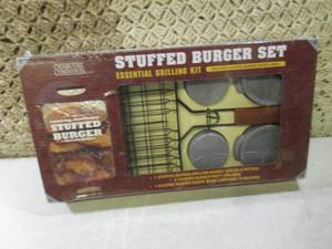 (EW3) Stuffed Burger Set Grilling K...