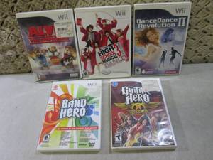 (EC1) Assorted Wii Games...