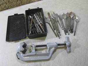 (F-0) Assorted Drill Bits and Tube ...