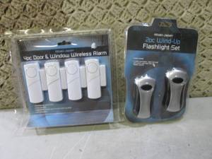 (F-3) 4pc Door & Window Wireless Al...