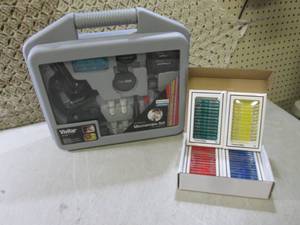 (A-2) Vivitar 40pc Microscope Set...