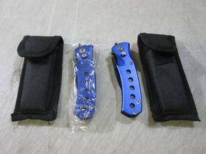 (RMDR) 2 Knives with Sheaths See Ph...