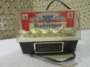 (BSB) Light-Up Budweiser Display 8 ...