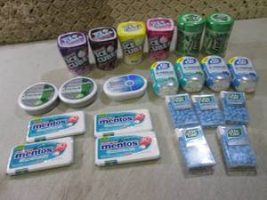 (C-2) Assorted Gum and Breath Mints...