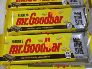 (B-1) 12 King Size Mr Goodbar Candy...