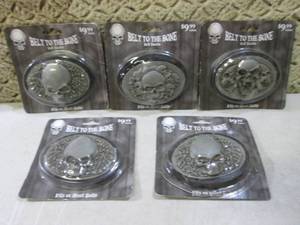(EC1) Lot of 5 Belt Buckles...