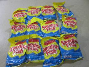 (B-3) Swedish Fish Candy Past Date...