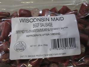 (B-2) Wisconsin Maid Beef Sausage B...