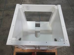 lot 451 image: Home Decorators Collection Gazette 24 in. W x 21-34 in. D Bath Vanity Cabinet Only in White GAWA2422