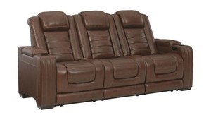 lot 2 image: BRAND NEW - Signature Design By Ashley Backtrack Power Reclining Sofa, U2800415 - All The Bells and Whistles - LOW RESERVE OF $1100.00