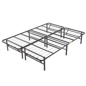 lot 226 image: Hercules Full-Size 14 in. H Heavy Duty Metal Platform Bed Frame, 125001-5030