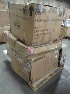 lot 326 image: WHOLESALE MIXED PALLET OF MISCELLANEOUS FURNITURE, GRILL AND MORE