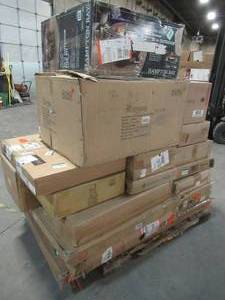 lot 341 image: WHOLESALE MIXED PALLET OF MISCELLANEOUS INDOOROUTDOOR FURNITURE, FIREPITS AND MORE
