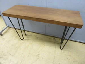 lot 202 image: SIDE TABLE, WITH DRAWER