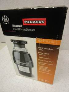 lot 264 image: GE FOOD WASTE DISPOSER - NEW