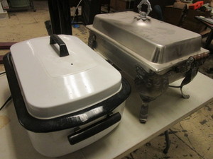 lot 285 image: NESCO 18-QT ROASTER OVEN, BUFFET WARMING CHAFING DISH