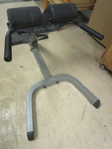 lot 301 image: BODY-SOLID BACK HYPEREXTENSION