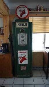 Vintage Wayne 70 Fire Chief Gas Pump