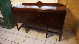 Vintage Buffet Table