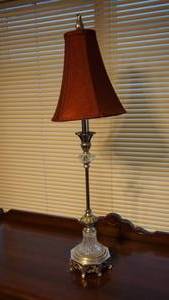 Vintage Tall Table Top Lamp