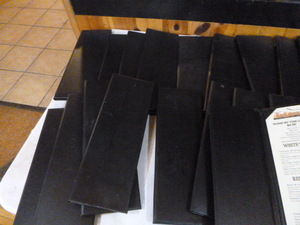 lot 30 image: Box Full of Wine List Menu Covers