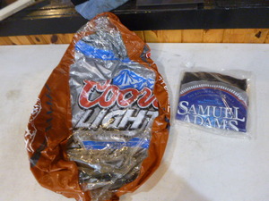 lot 61 image: Coors Light and Samuel Adams Blow-Ups.