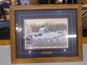 lot 62 image: Faithful Memories Framed Print by Kim Norlien