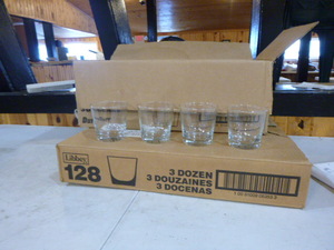 lot 63 image: Libby 9 Ounce Old-Fashioned Glasses
