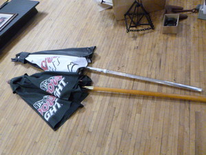 lot 88 image: 2 Patio Bar Umbrellas
