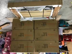 Lot of Duchess Beige Fabric Dining Chair by MODWAY Original Customer Returns See Pics