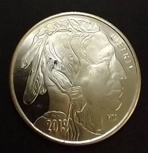 2013 1 Oz. Buffalo Silver Round