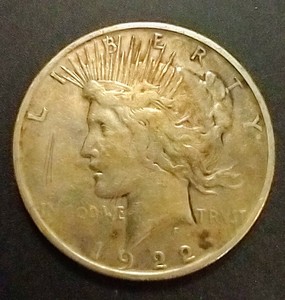 1922-S Peace Dollar