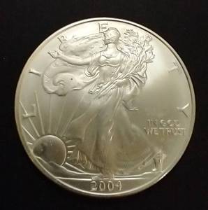 2004 American Silver Eagle