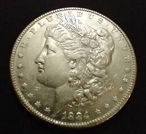 1884 Morgan Dollar