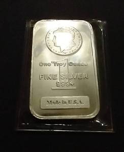 1 Oz. Silver Bar