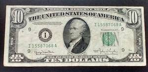1950 $10.00 Note